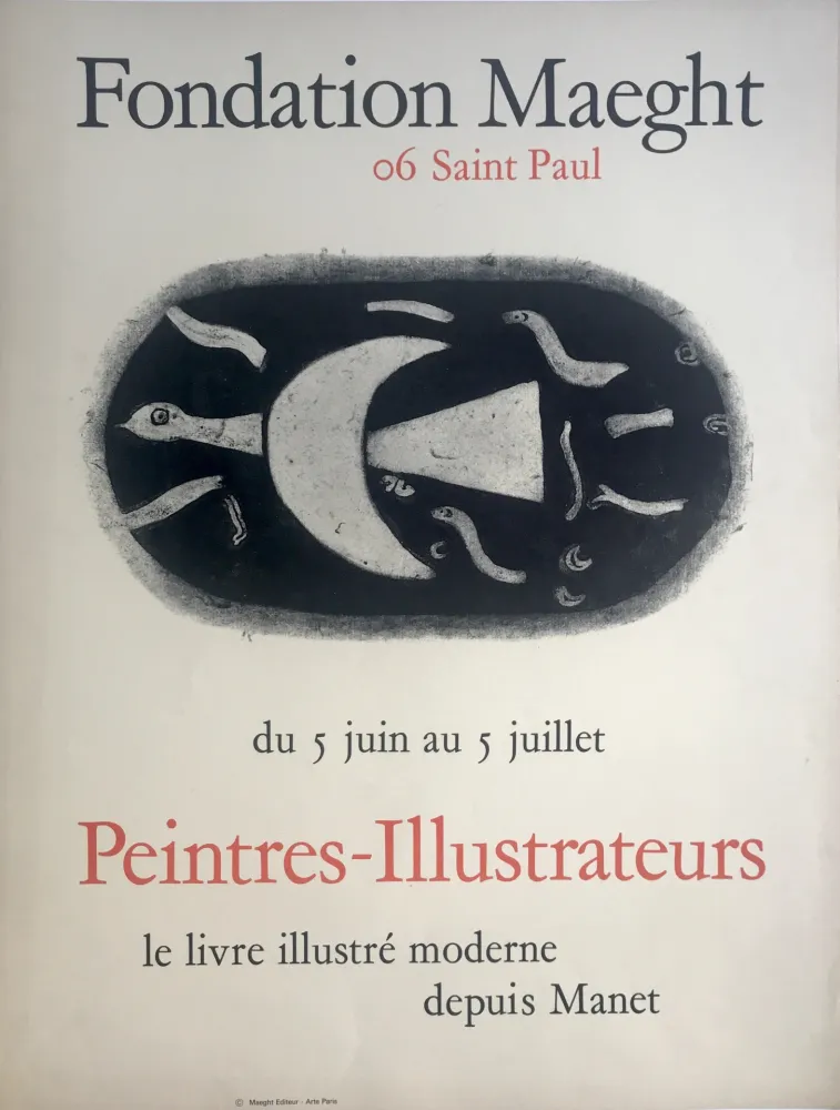 海报 Braque - Fondation Maeght