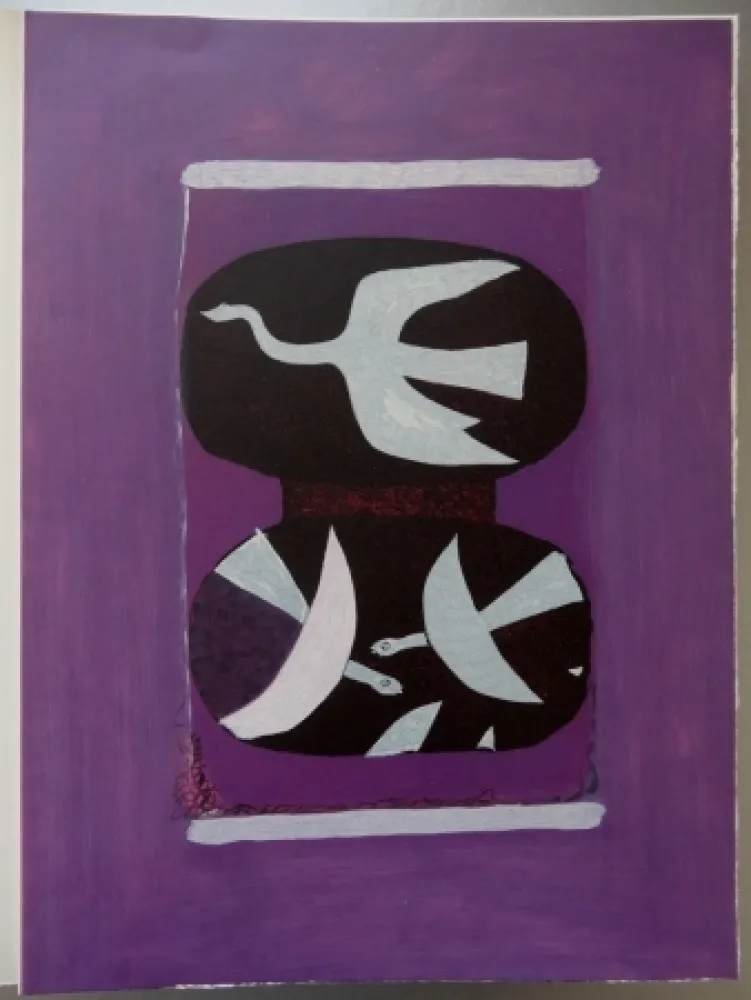 版画 Braque - Hommage à Braque
