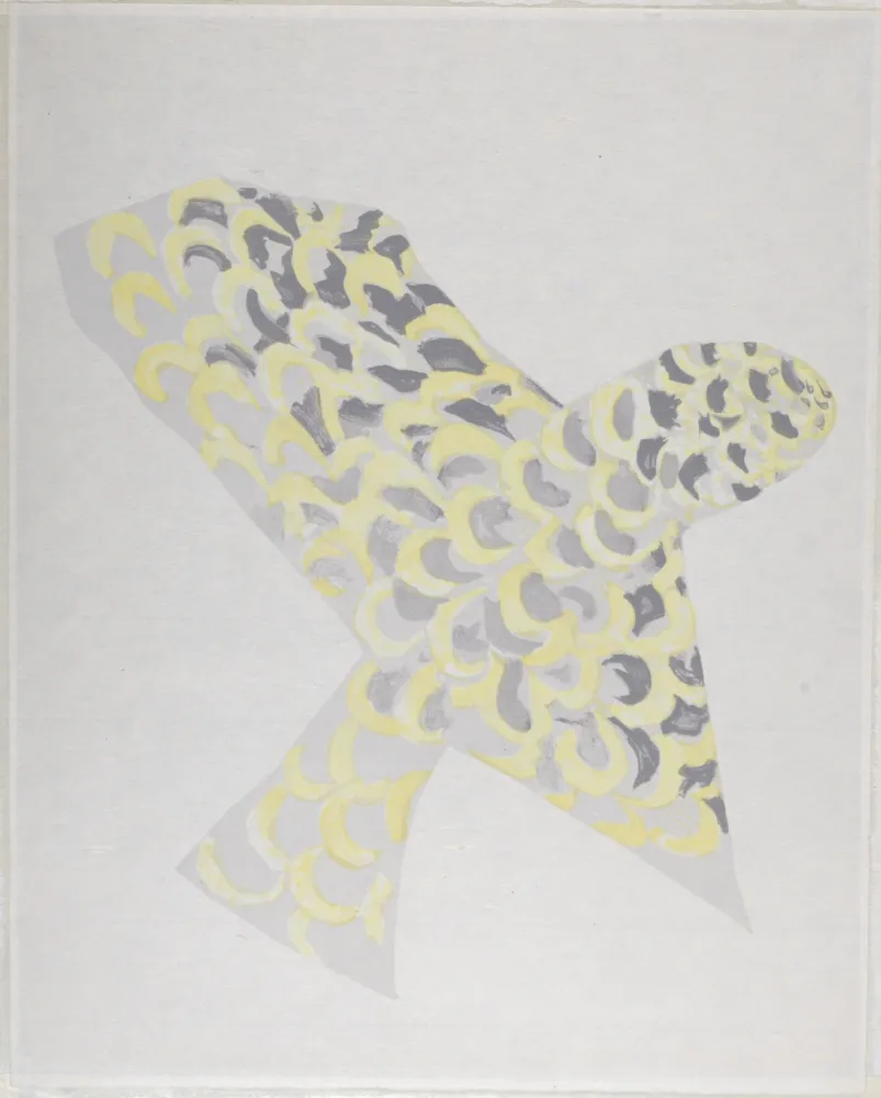 石版画 Braque - Oiseau de proie, 1963
