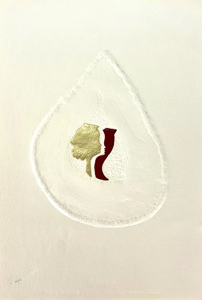 版画 Braque - Perséphone