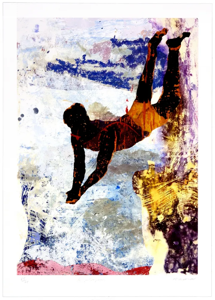 数码版画 Brisson - Le plongeur