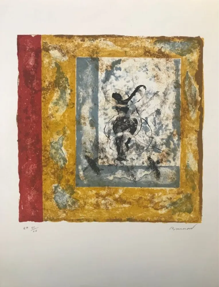 石版画 Brisson - Sans titre