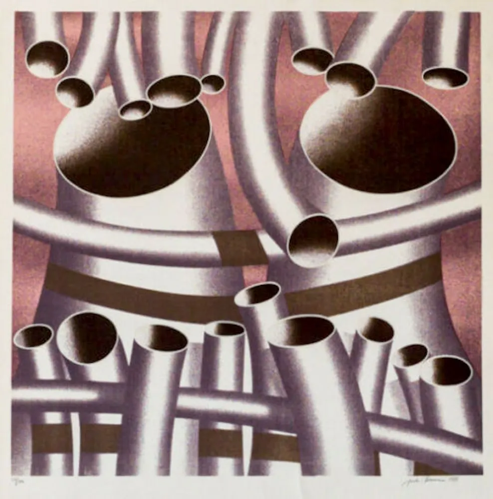 丝网印刷 Brusca - Pipes