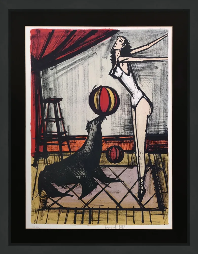 石版画 Buffet - L'OTARIE