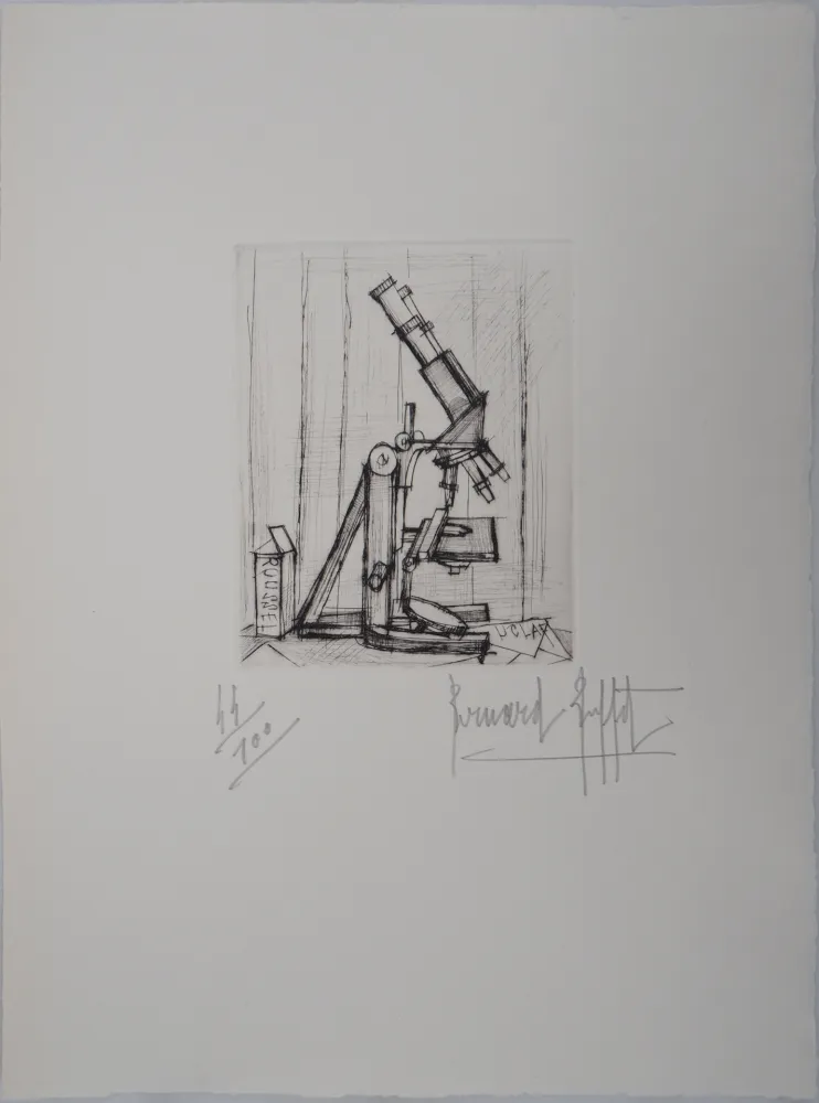版画 Buffet - Microscope
