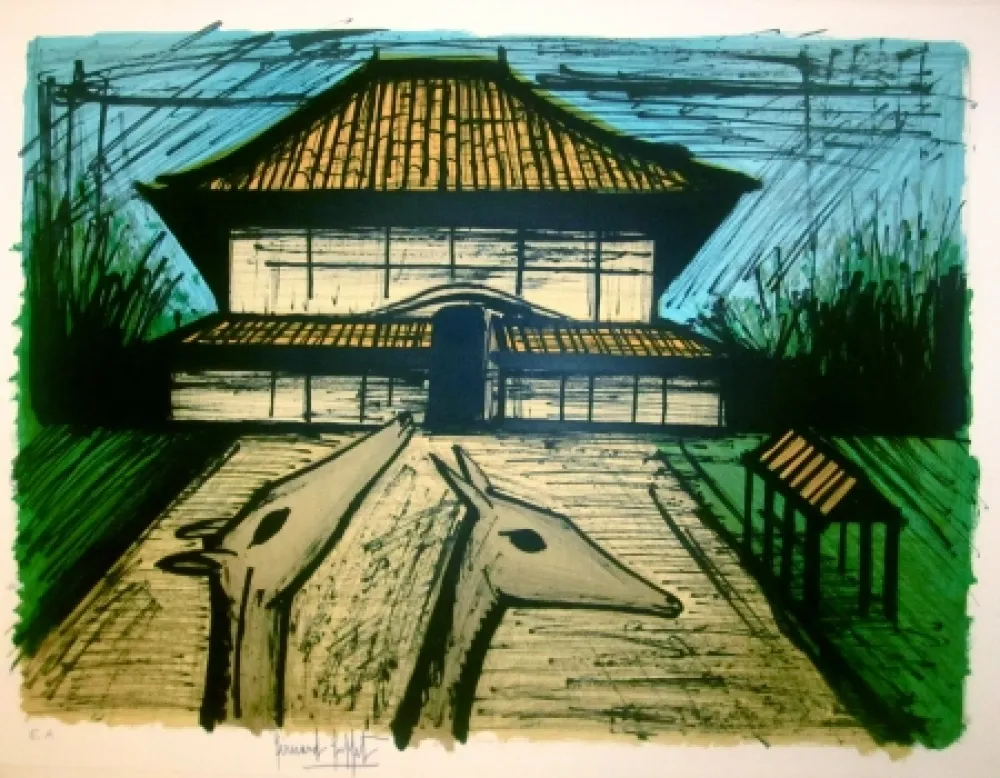 石版画 Buffet - Untitled