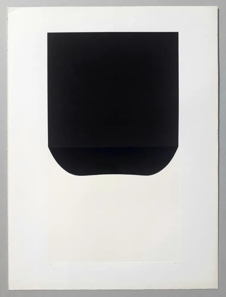 石版画 Burri - Bianchi e neri II-D