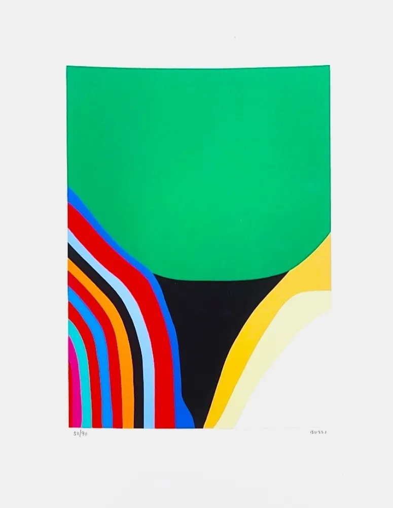 丝网印刷 Burri - Serigrafia 1