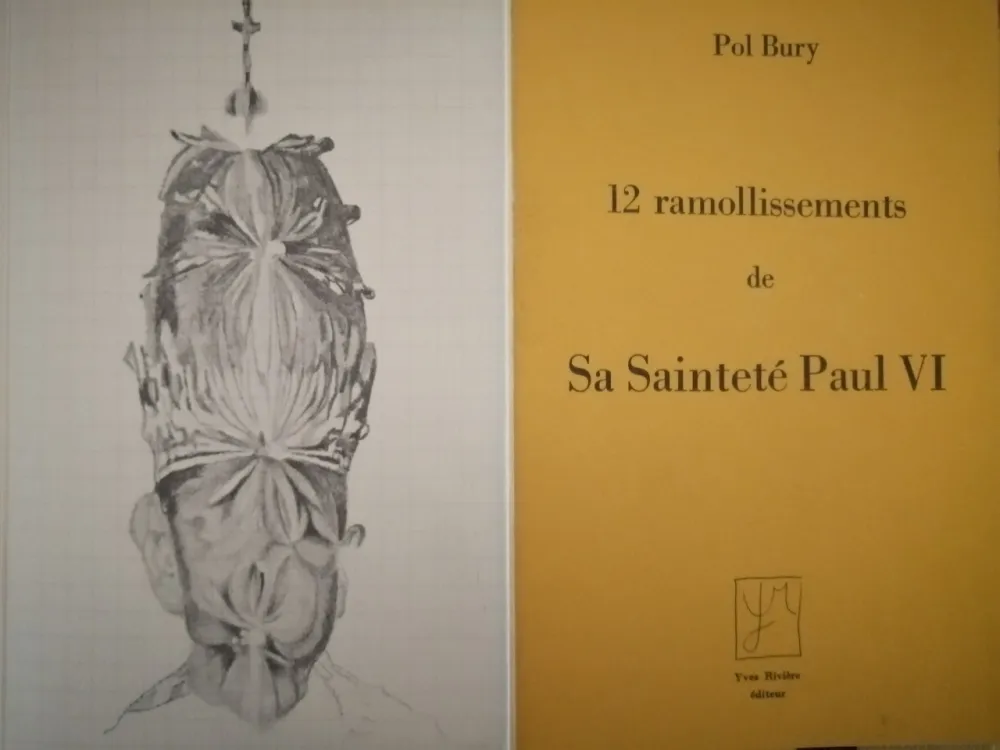 插图书 Bury - 12 ramollissements de sa Sainteté Paul VI