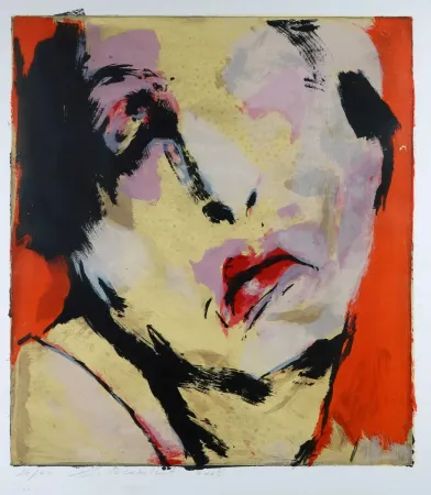 丝网印刷 Cabellut - Eliza