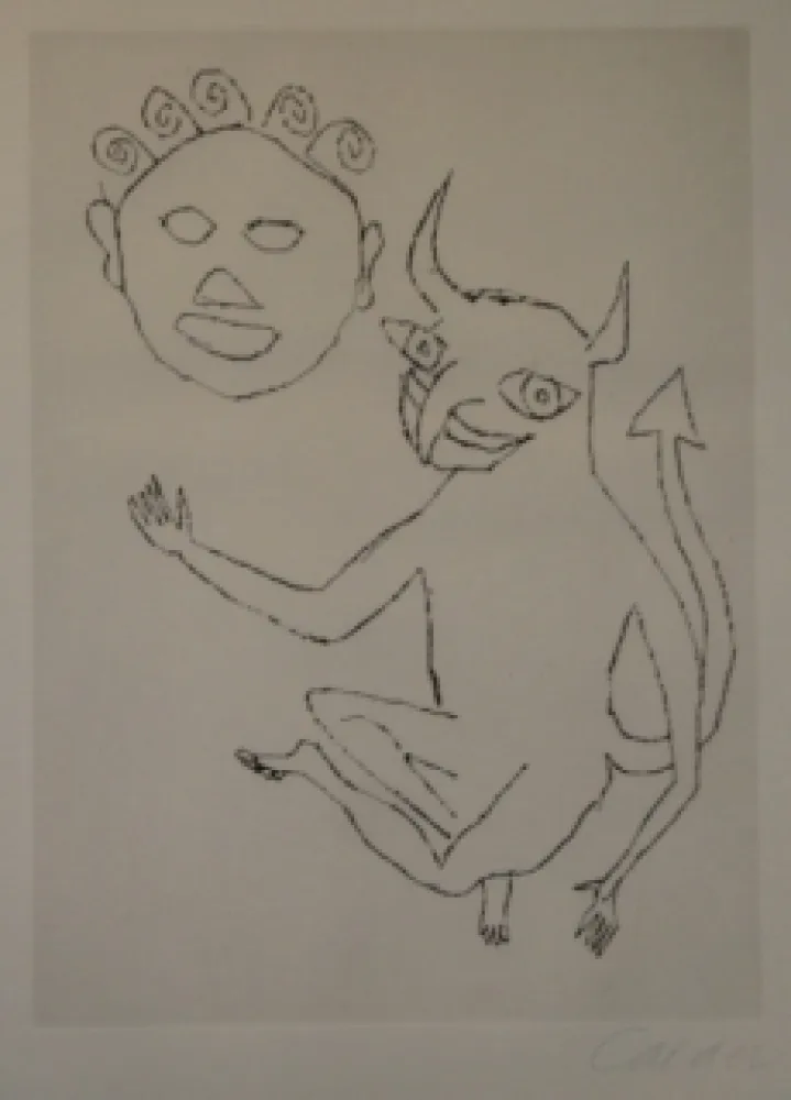 版画 Calder - Santa Klaus 8