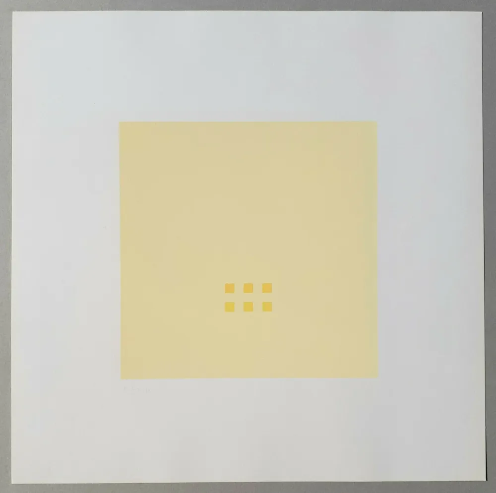 丝网印刷 Calderara - Luce spazio immagine (Tav. 3)