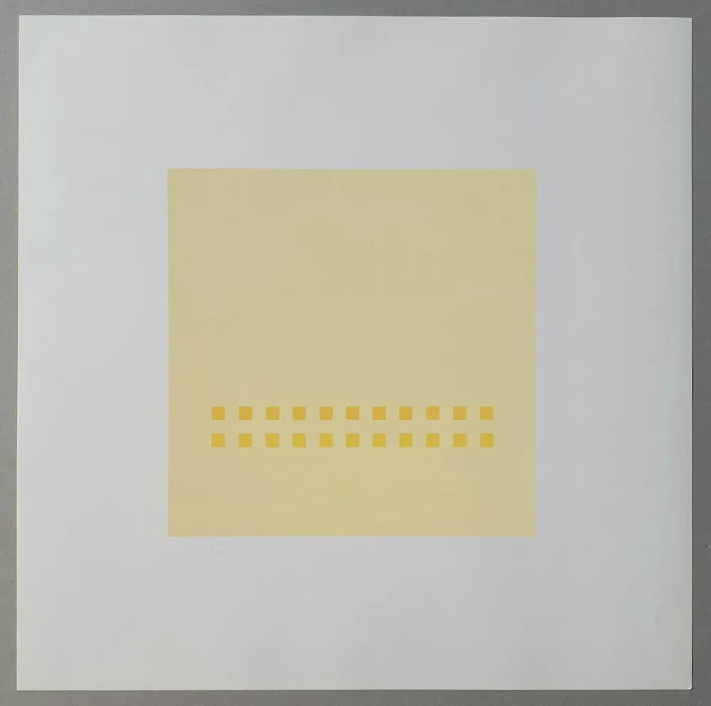 丝网印刷 Calderara - Luce spazio immagine (Tav. 7)