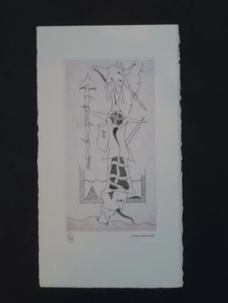 版画 Camacho  - Sans  titre 