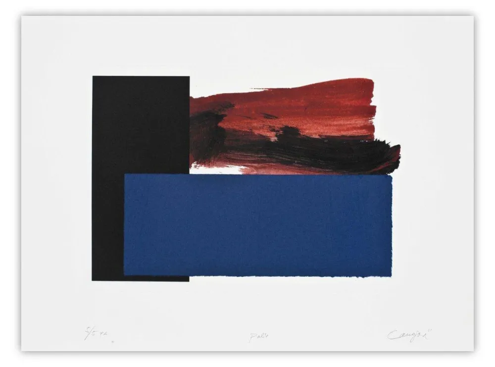 版画 Canogar - Palio