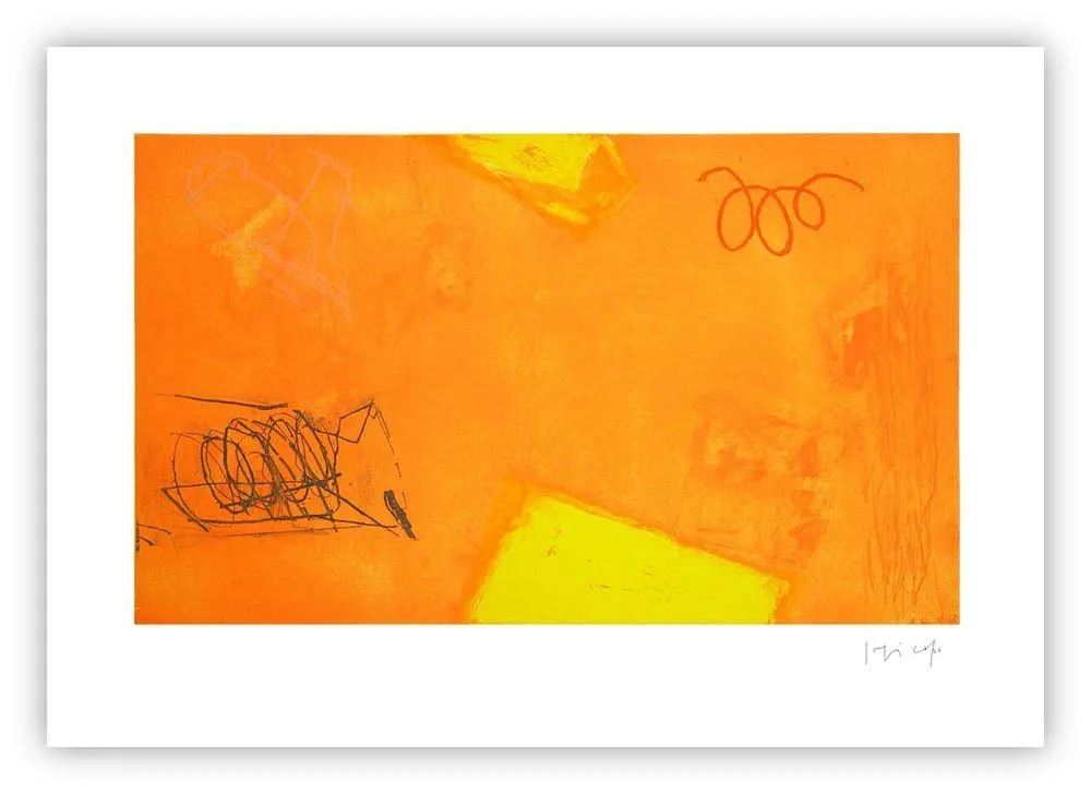 版画 Capa - Plano amarillo