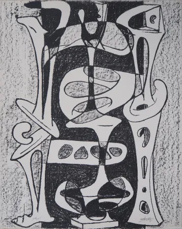 石版画 Cardenas - Chaise surréaliste