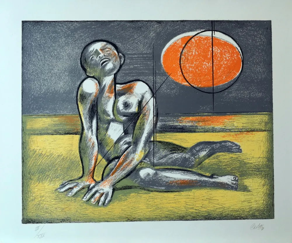 石版画 Carletti - Momenti Biblici 1