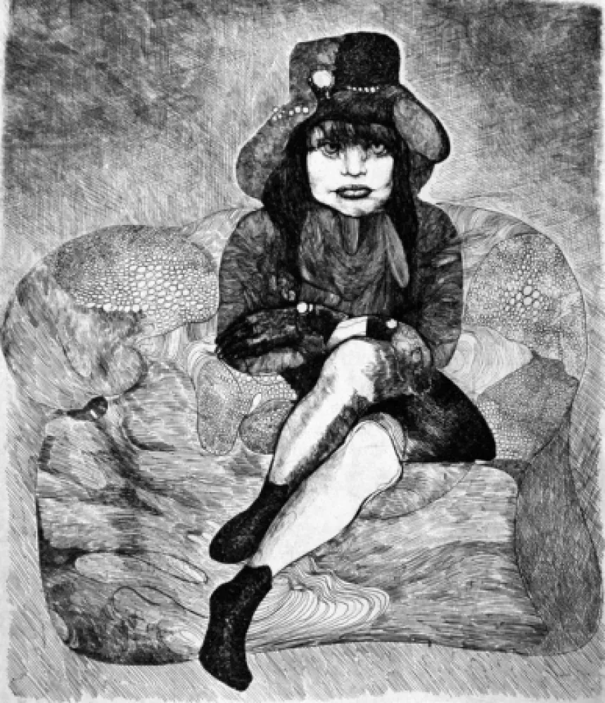 蚀刻版画 Carrera - Rossana