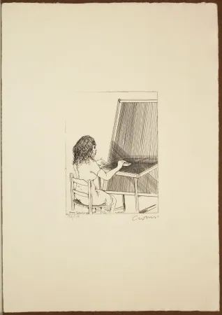 蚀刻版画 Caruso - Penelope