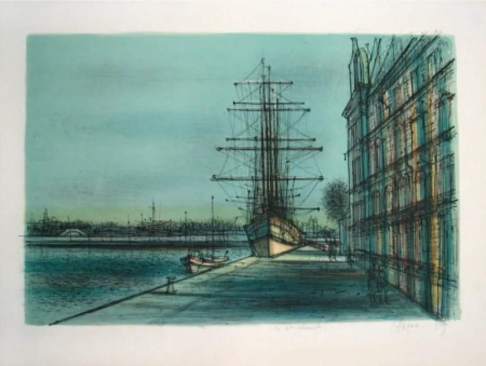 石版画 Carzou - Untitled