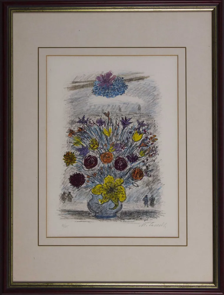 石版画 Cascella - A Scilla