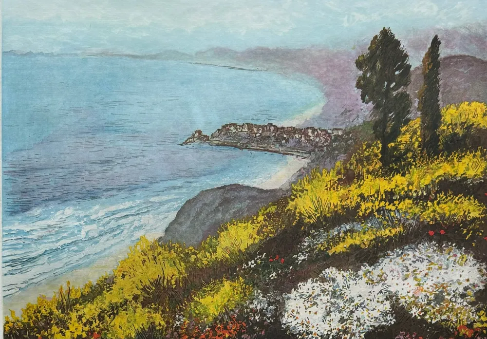 蚀刻版画 Cascella - Costa dell'adriatico