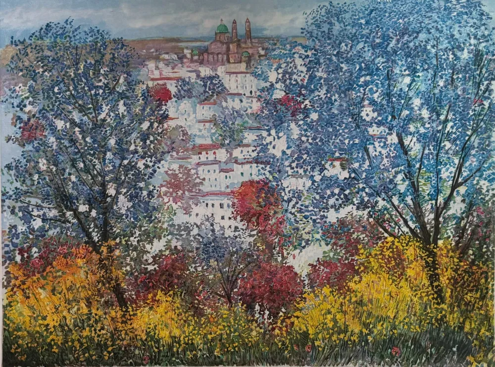 蚀刻版画 Cascella - Rievocazione messicana