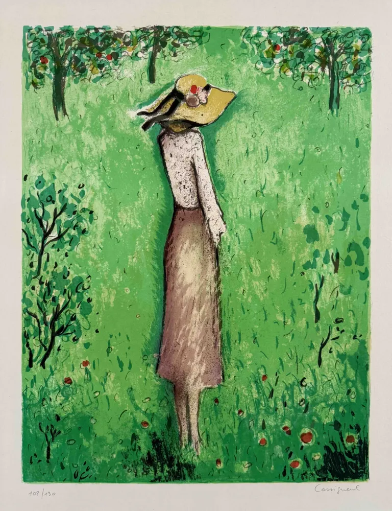 石版画 Cassigneul  - Les Pommiers