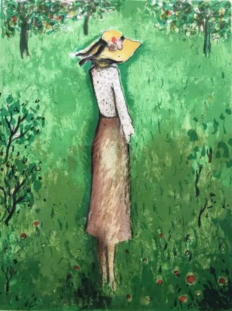 石版画 Cassigneul  - Les Pommiers