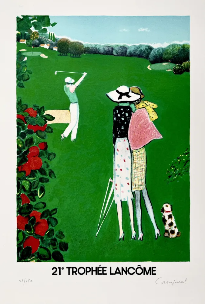 石版画 Cassigneul  - TROPHÉE LANCÔME