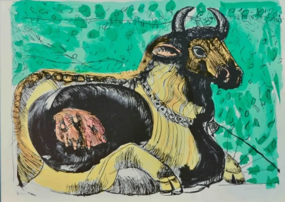 丝网印刷 Cassinari - Senza titolo