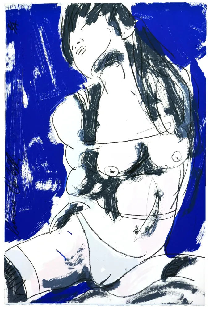 石版画 Castelli - Sans titre