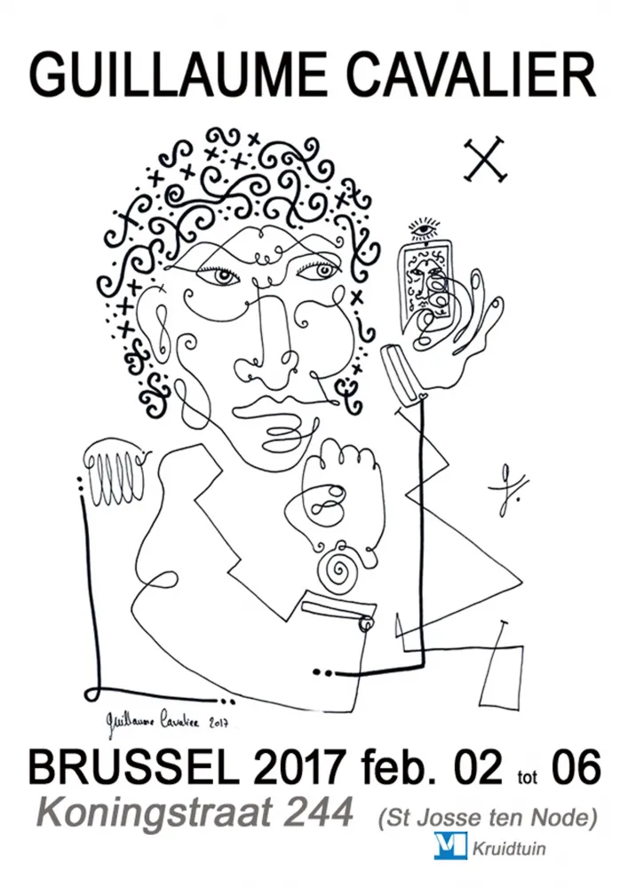 海报 Cavalier - '' Bruxelles 2017 ''