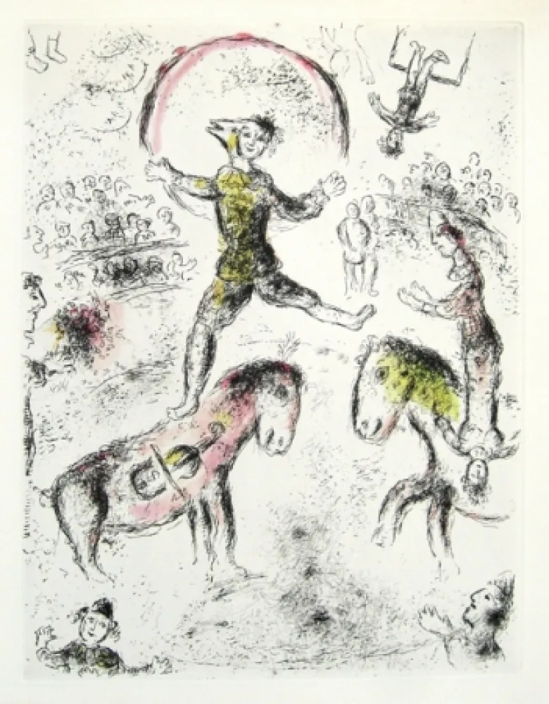 蚀刻飞尘法 Chagall - Cirque