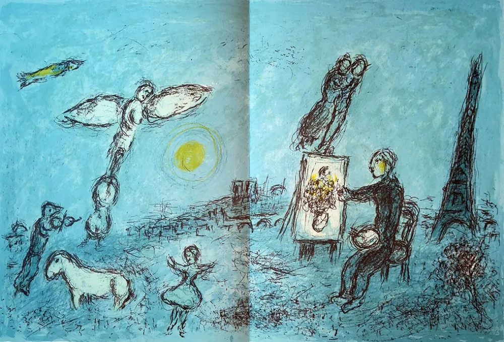 插图书 Chagall - Derrière le Miroir n.°246 mai 1981