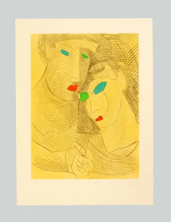 蚀刻飞尘法 Chia - Improvvisazioni su Leonardo (D)