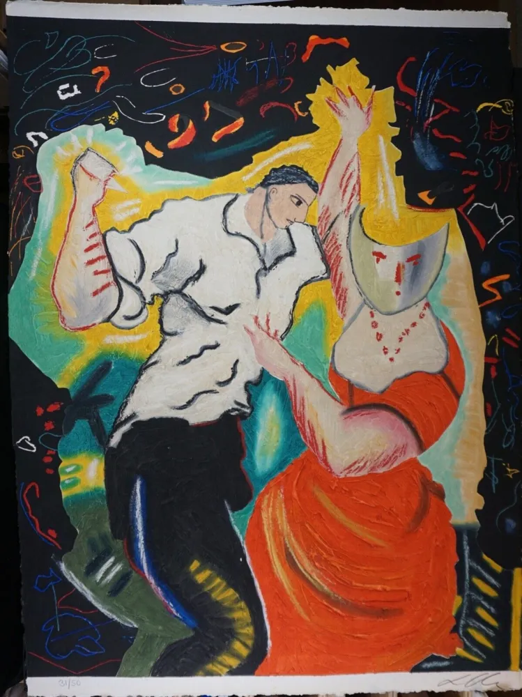 金刚砂版画 Chia - Untitled #2