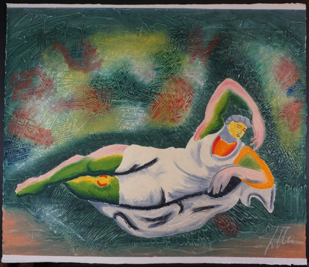 金刚砂版画 Chia - Untitled #3