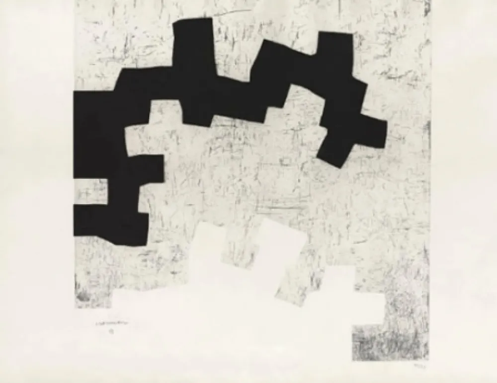 版画 Chillida - Aldikatu III