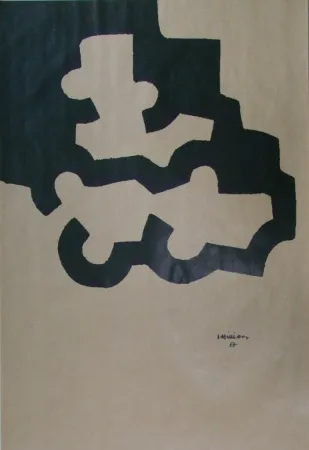 胶版印刷 Chillida - Composition