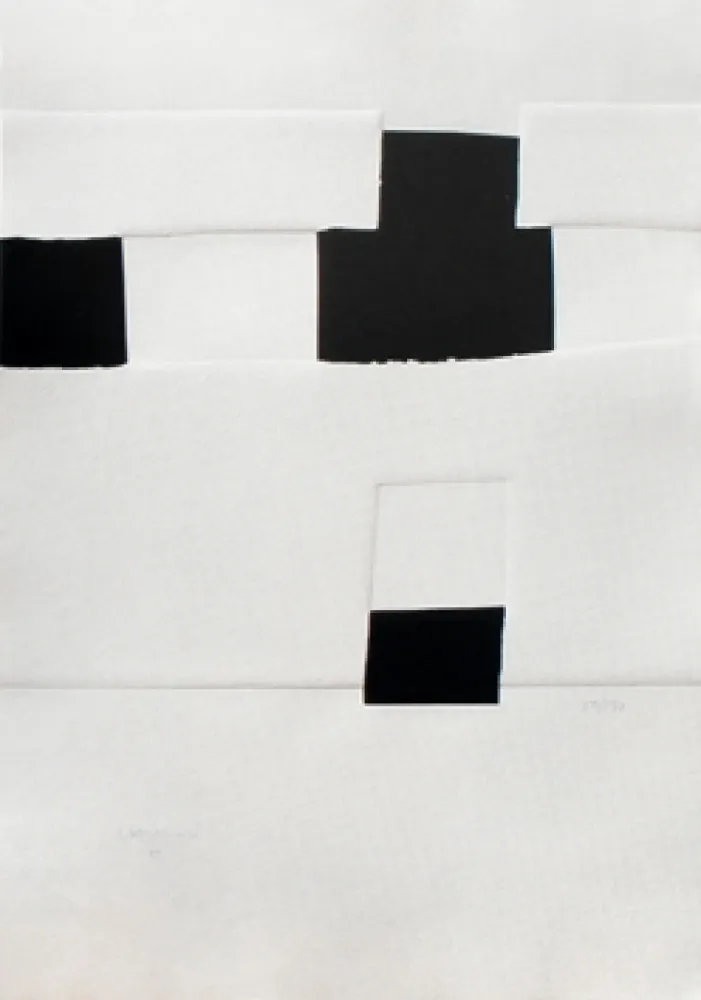 丝网印刷 Chillida - Composition pour les JO