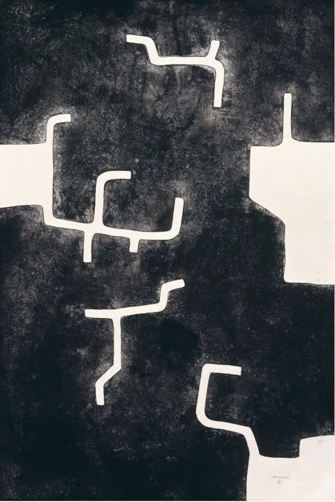 蚀刻飞尘法 Chillida - Homenaje a Aimé Maeght