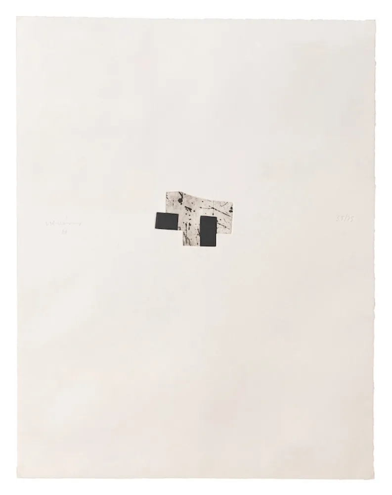 蚀刻版画 Chillida - L' Honra del Llop