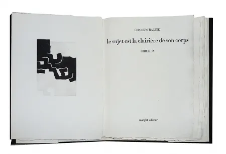 插图书 Chillida - Le sujet est la clairière de son corps