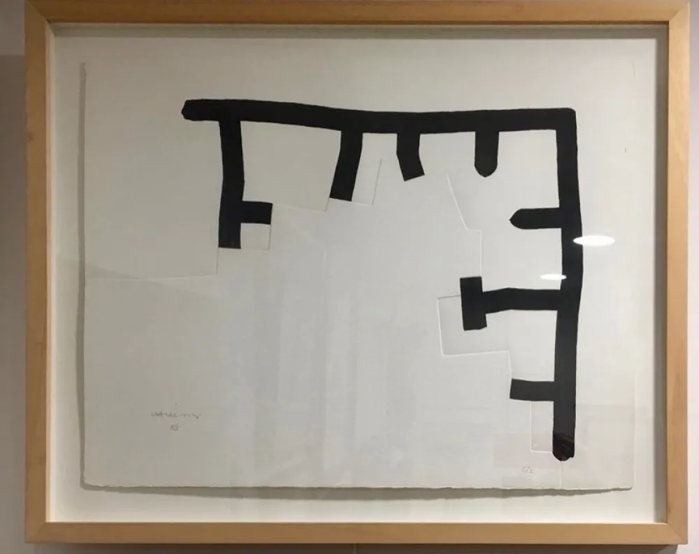 飞尘腐蚀法 Chillida - Untitled