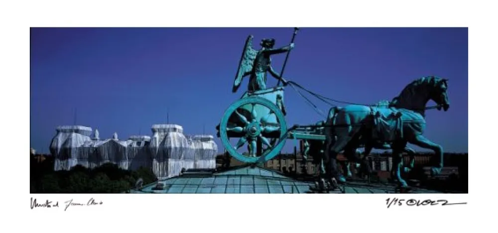 摄影 Christo - Reichstag Quadriga