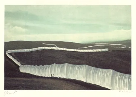 复数作品 Christo - Running Fence, California