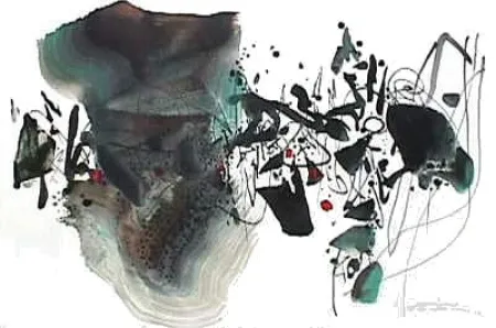 石版画 Chu Teh Chun  - Olympic