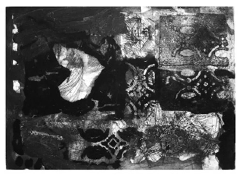 版画 Clavé - Composition